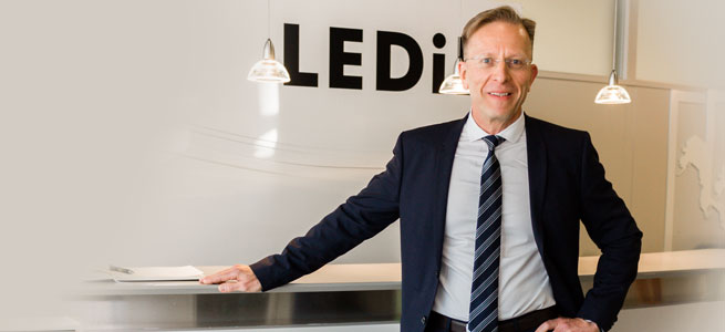 Jan Pettersson, new CFO of LEDiL