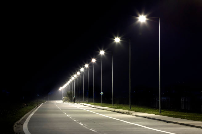 Cree streetlight using LEDiL STELLA-G2 optics