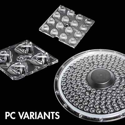 LEDiL new PC variants for street and high bay lighting