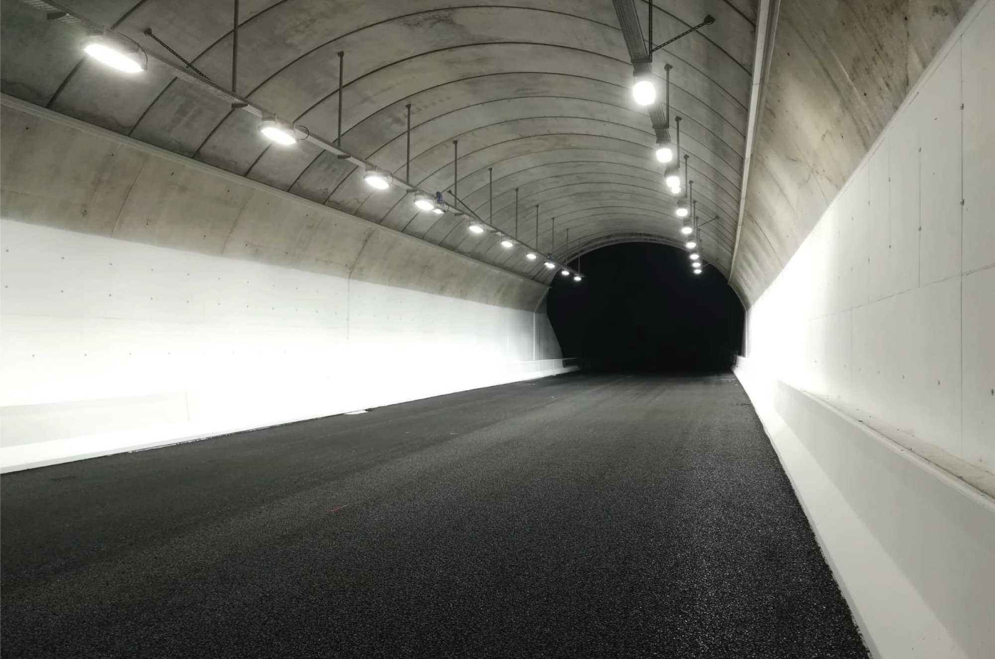 LEDiL STRADA-2X2 optics used in tunnel and street lighting