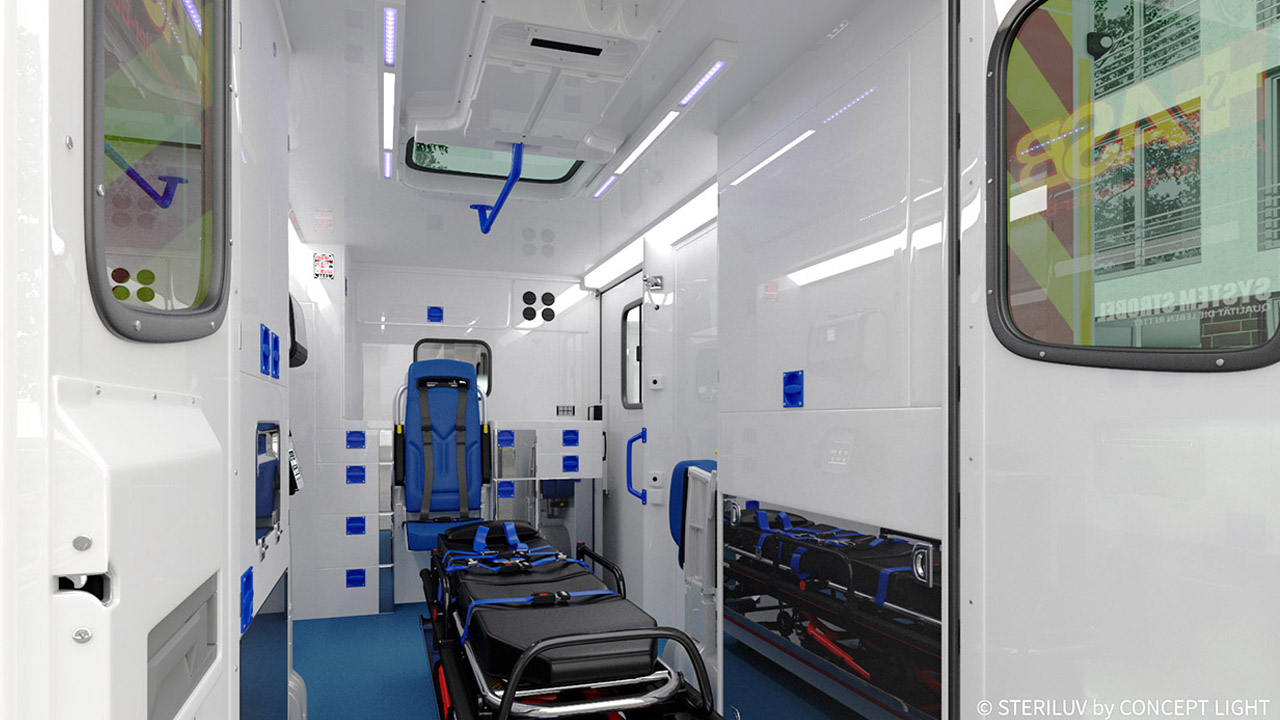 Concept Light - STERILUV EVO Ambulance - LEDiL 02